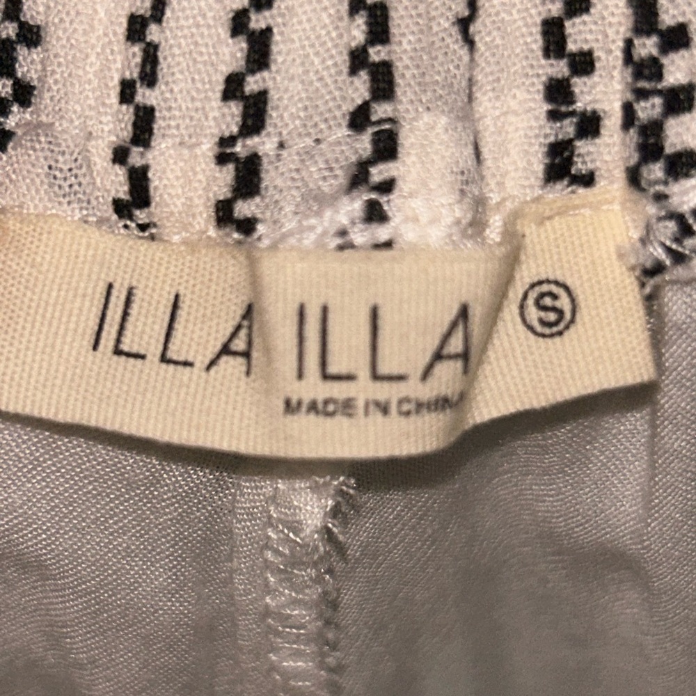 NWT illa illa wide leg striped pant - Picture 3 of 5